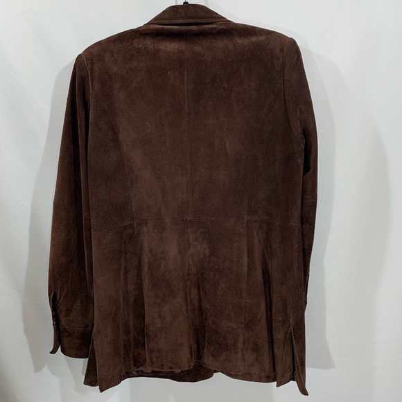 Classiques Entier Suede Chocolate Brown Jacket - Picture 3 of 11